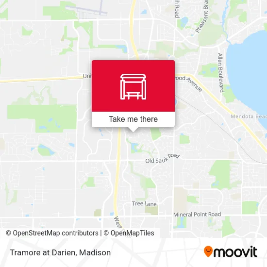 Tramore at Darien map