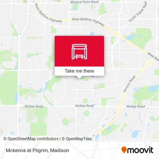 Mckenna at Pilgrim map