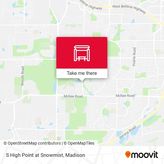 Mapa de S High Point at Snowmist