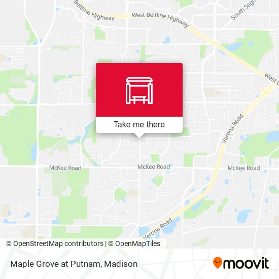 Maple Grove at Putnam map