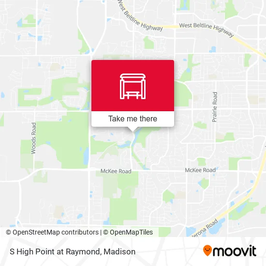 Mapa de S High Point at Raymond
