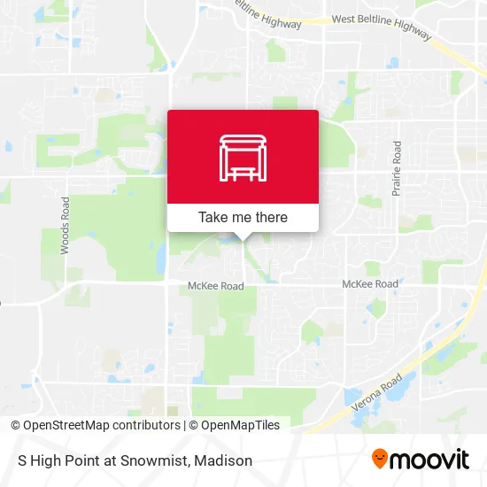Mapa de S High Point at Snowmist