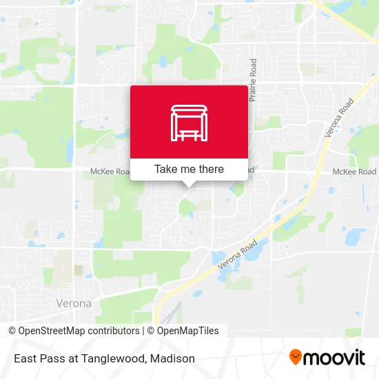 East Pass at Tanglewood map