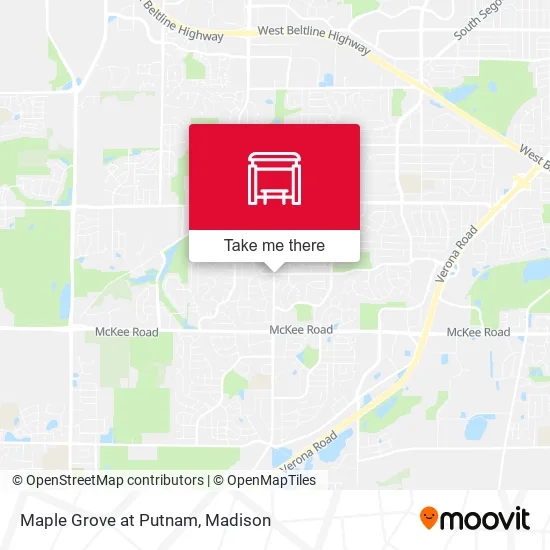 Mapa de Maple Grove at Putnam