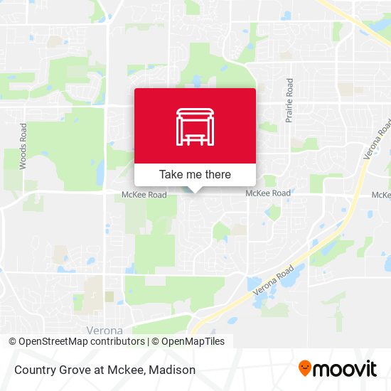 Country Grove at Mckee map
