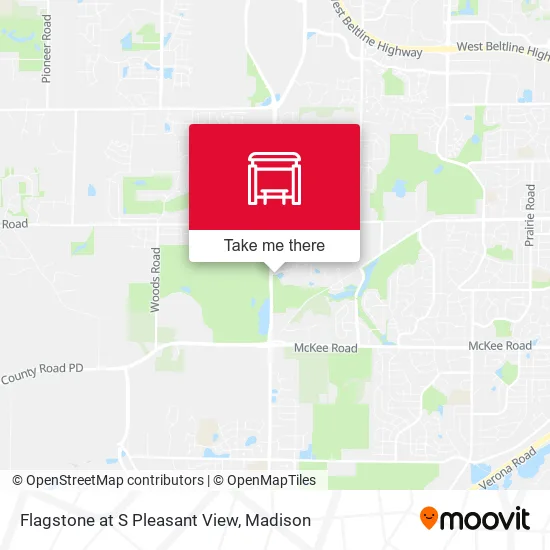 Mapa de Flagstone at S Pleasant View