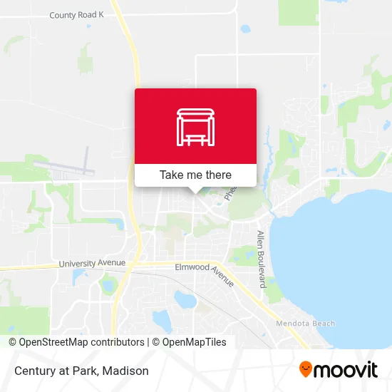 Century at Park map