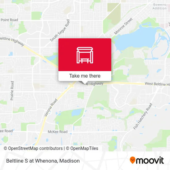 Mapa de Beltline S at Whenona