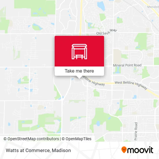Mapa de Watts at Commerce