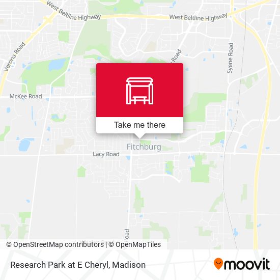 Research Park at E Cheryl map