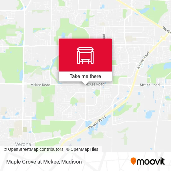 Mapa de Maple Grove at Mckee