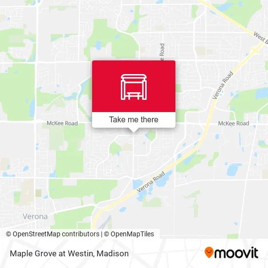 Mapa de Maple Grove at Westin