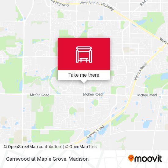 Carnwood at Maple Grove map