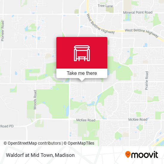 Waldorf at Mid Town map