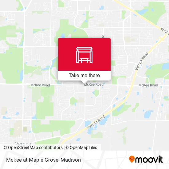 Mapa de Mckee at Maple Grove