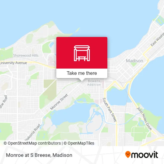 Mapa de Monroe at S Breese