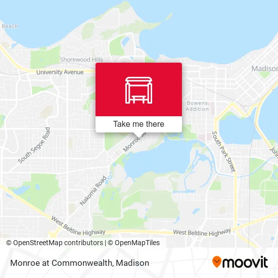 Mapa de Monroe at Commonwealth
