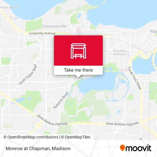 Mapa de Monroe at Chapman