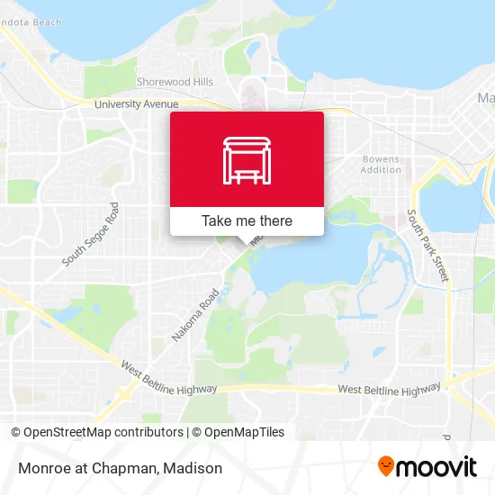 Mapa de Monroe at Chapman