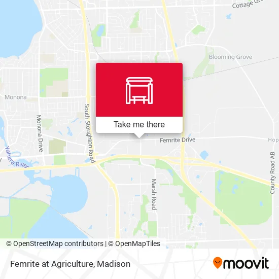 Mapa de Femrite at Agriculture