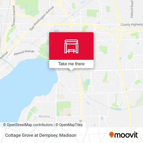 Cottage Grove at Dempsey map