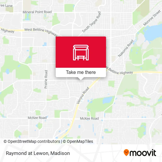 Mapa de Raymond at Lewon