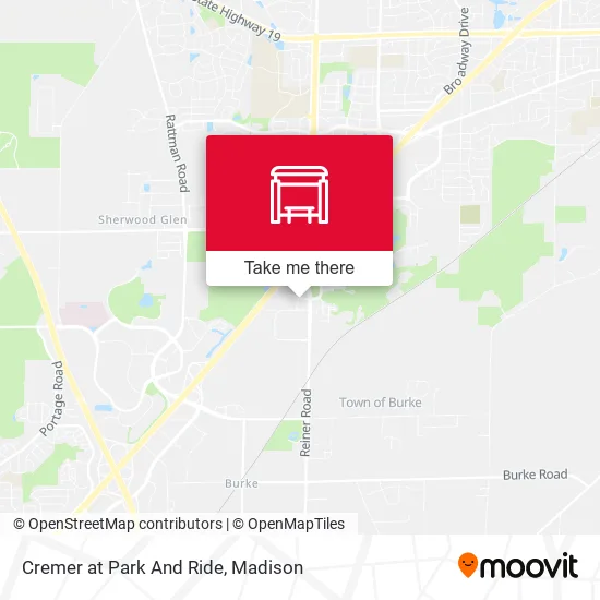 Mapa de Cremer at Park And Ride