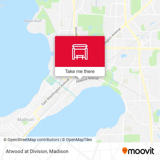 Mapa de Atwood at Division