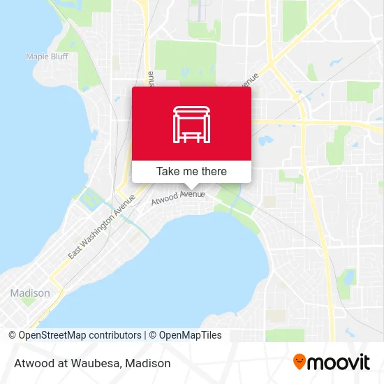 Atwood at Waubesa map