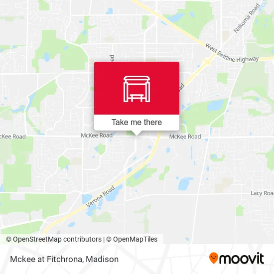 Mapa de Mckee at Fitchrona