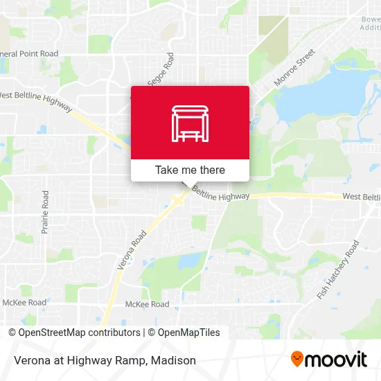 Verona at Highway Ramp map