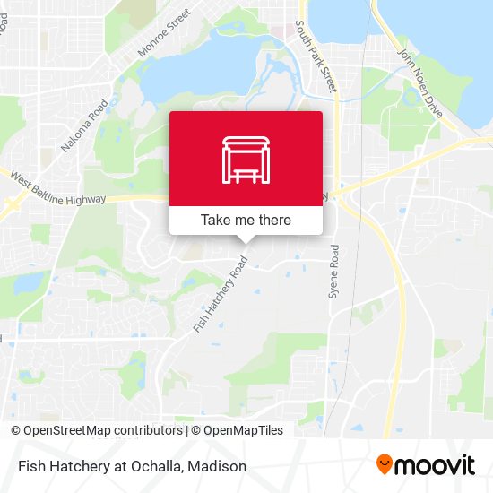 Fish Hatchery at Ochalla map