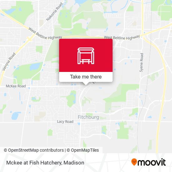 Mckee at Fish Hatchery map