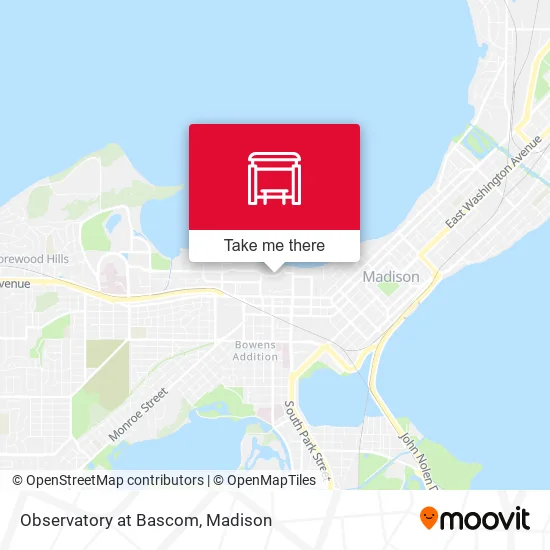 Mapa de Observatory at Bascom