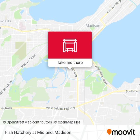 Fish Hatchery at Midland map