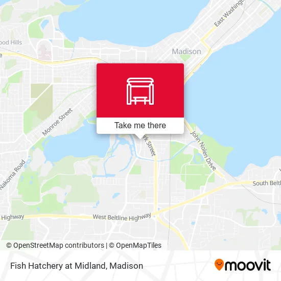 Mapa de Fish Hatchery at Midland