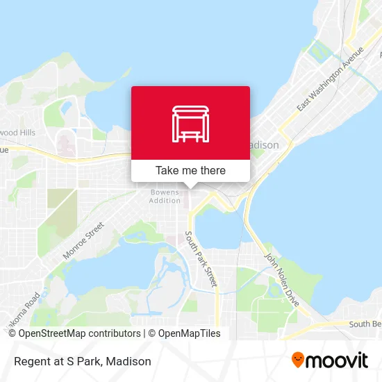 Regent at S Park map