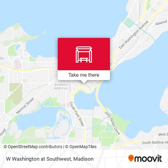 Mapa de W Washington at Southwest