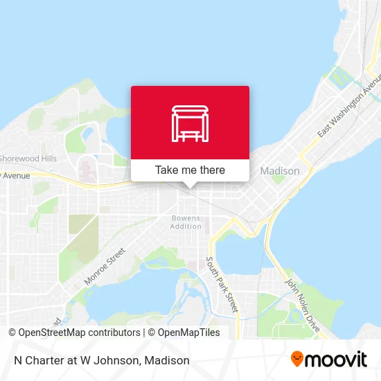 N Charter at W Johnson map