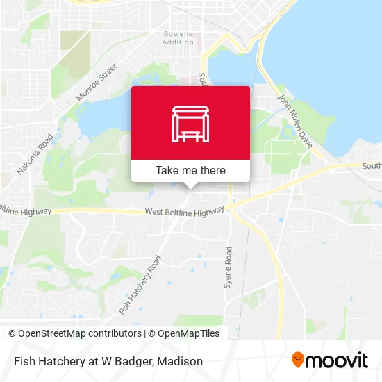Mapa de Fish Hatchery at W Badger