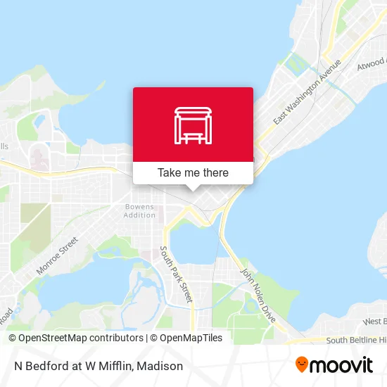 Mapa de N Bedford at W Mifflin