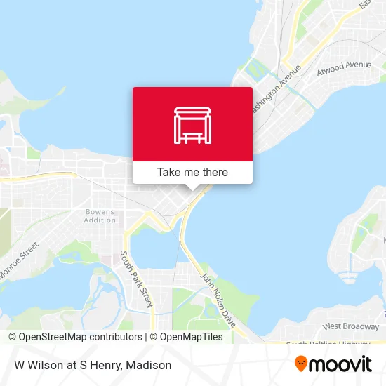 W Wilson at S Henry map