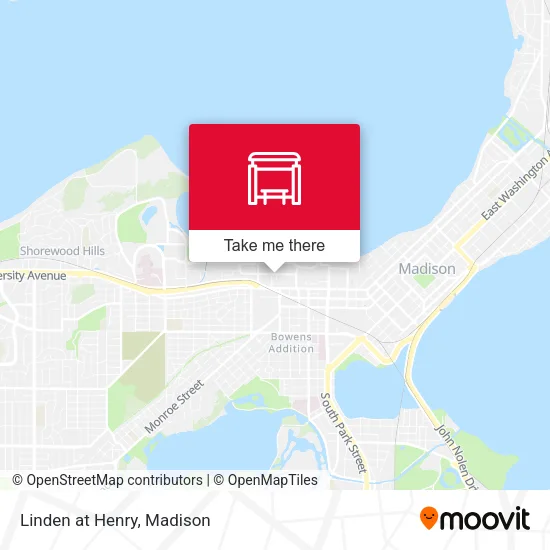Mapa de Linden at Henry