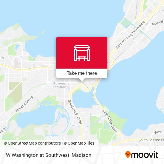 Mapa de W Washington at Southwest