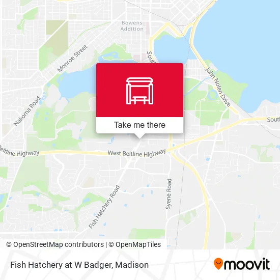 Mapa de Fish Hatchery at W Badger