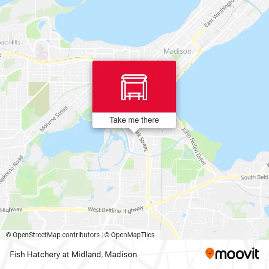 Mapa de Fish Hatchery at Midland