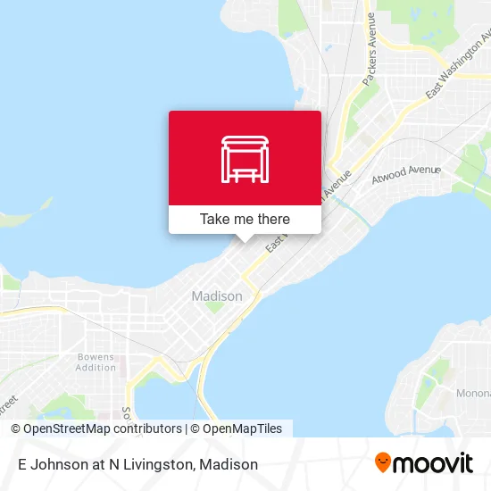 Mapa de E Johnson at N Livingston