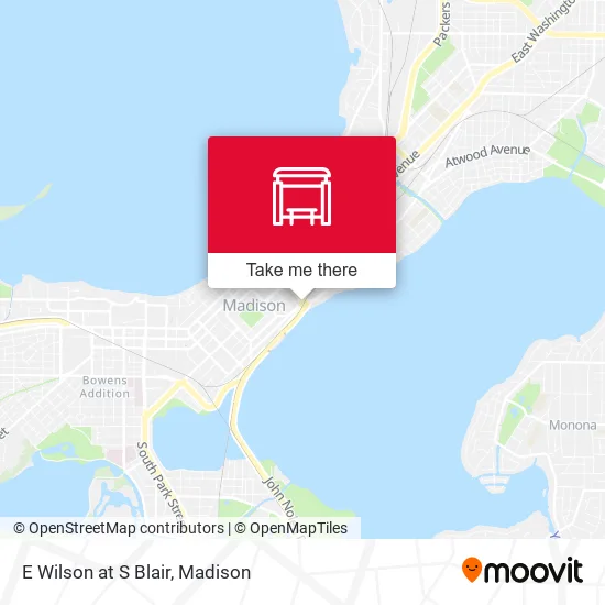 Mapa de E Wilson at S Blair