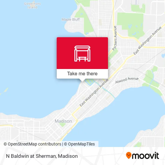 Mapa de N Baldwin at Sherman