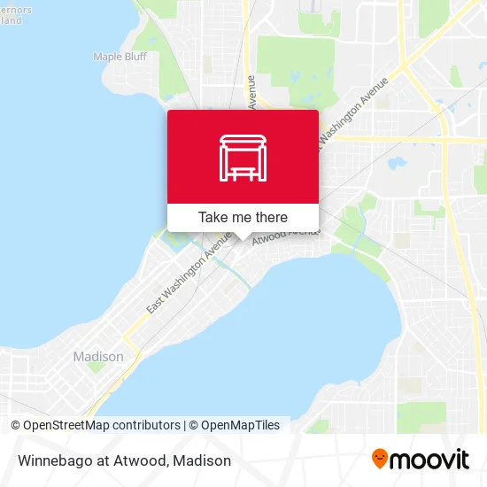 Mapa de Winnebago at Atwood